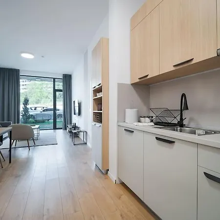 Apartamento Mycampus 1 Bdrm, 4, Free Parking, Garden, Self Check-in *